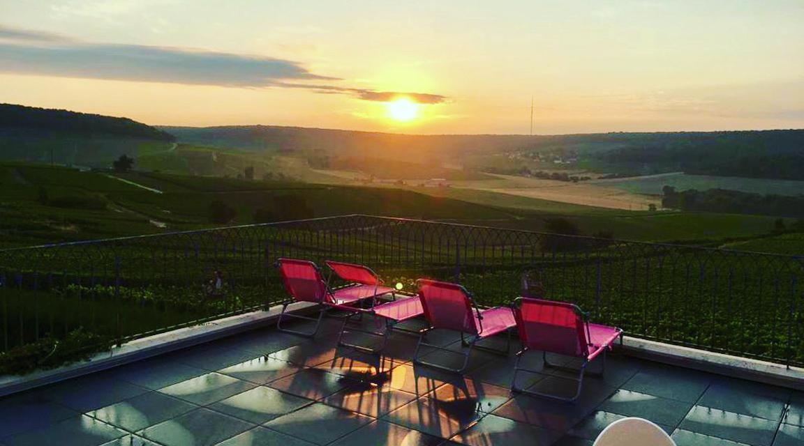 Floressens En Champagne Terrasse Privative Sur Le Vignoble Villa Fleury-la-Riviere Exterior foto